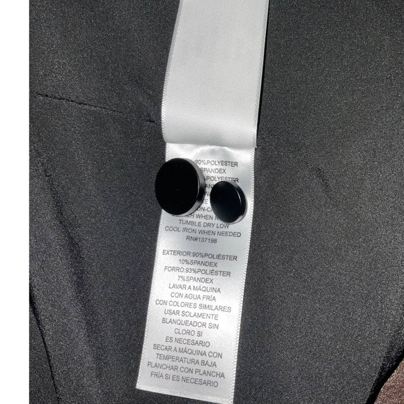 Nina Parker PRINTED BLAZER COLOR: Cheetah Brown SIZE: 2X NWT - Picture 6 of 11